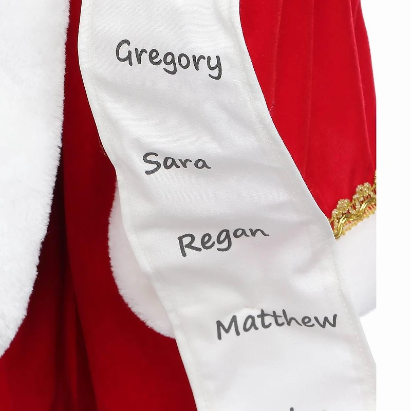 Holiday Time 48" Fabric Santa Decor