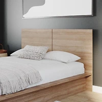 Nexera Lit Plate-forme James avec Tête de Lit