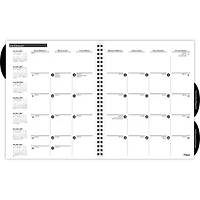 Mead Large 2024 Weekly/Monthly Poly Planner Asst, Planner