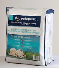 Sertapedic Protection Antiallergique Supreme Couvre-Matelas 2P