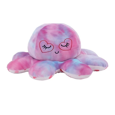 Comment célébrer la Saint-Valentin en polyester 13,5 pouces, Octipus jouets en peluche -- Multicolor