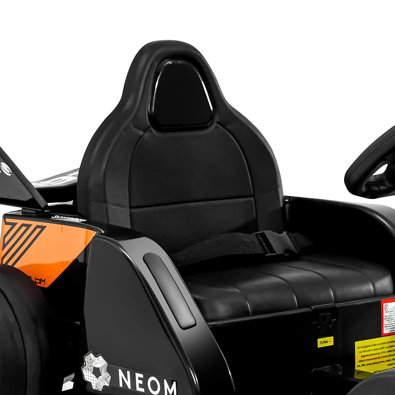 Voiture de course Hyper Formula E à batterie 12 volts pour enfants