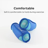 PurAthletics Poids Pour La Marche en Néoprène  2x2lb