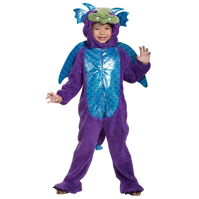 Toddlers' Purple Dragon Costume 3T-4T. Walmart Exclusive.