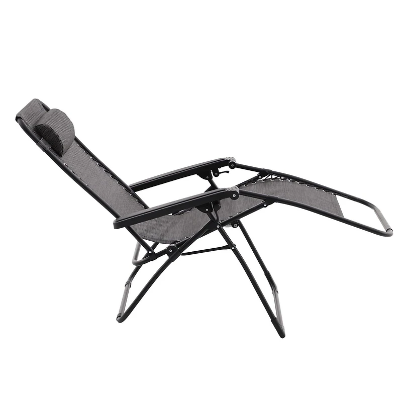 Chaise zéro gravité Mainstays Inclinaison réglable