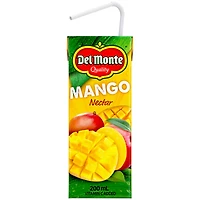 Del Monte Mango Nectar Juice Boxes 8X200ML