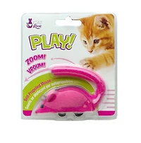 Cat Love Play Zippy Mouse Cat Toy, Pink