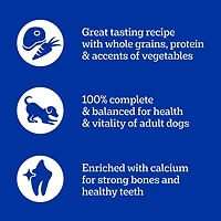 PEDIGREE Vitality+ Adult Dry Dog Food Hearty Beef and Vegetable Flavour, Bag 20kg
