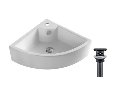 DROP Bath and Kitchen DR091361 Bathroom Vessel Sink Set