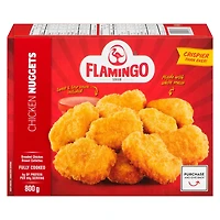 Flamingo pépites panées de poulet avec sauce aigre-douce entièrement cuites
