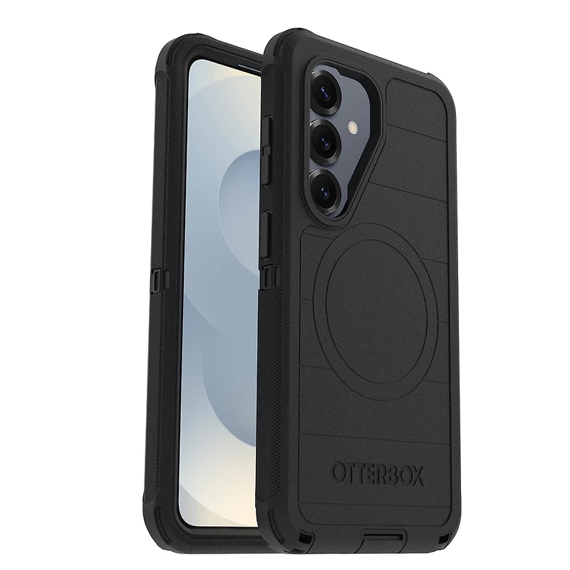 Étui Defender Pro avec Magnets Noir pour Samsung Galaxy S26