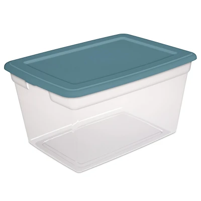 Sterilite Boîte de Rangement 55L - Eau FraÎche