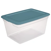 Sterilite Boîte de Rangement 55L - Eau FraÎche
