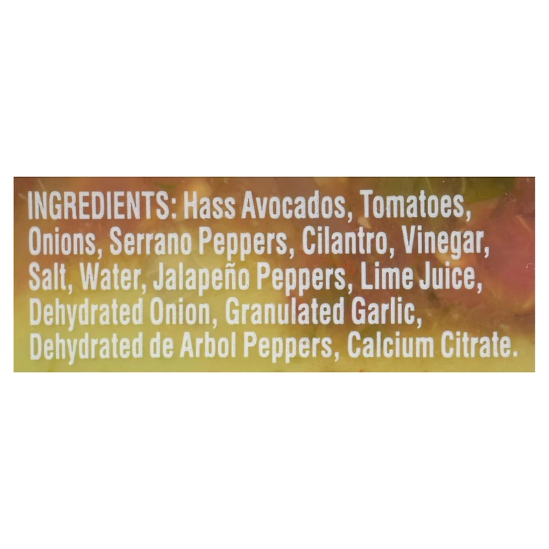 Wholly Guacamole Pico épicé sur trempette au guacamole Guacamole pico épicé 284g