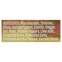 Wholly Guacamole Pico épicé sur trempette au guacamole Guacamole pico épicé 284g