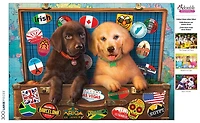 Buffalo Games Adorable Animals: Stowaways 300 Large Piece Jigsaw Puzzle