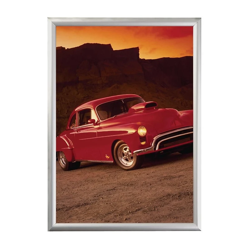 SECO Snap Poster Frame Case, 11 x 14 Inches, Silver