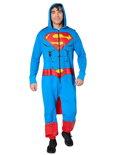 Costume Zipsters Tout-Confort Superman de DC Comics pour Adultes par Rubies, pour Hommes
