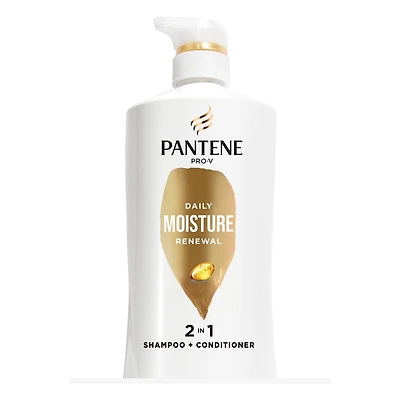 Pantene Daily Moisture Renewal 2-in-1 Shampoo & Conditioner, 820ML