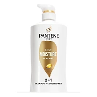 Pantene Daily Moisture Renewal 2-in-1 Shampoo & Conditioner, 820ML