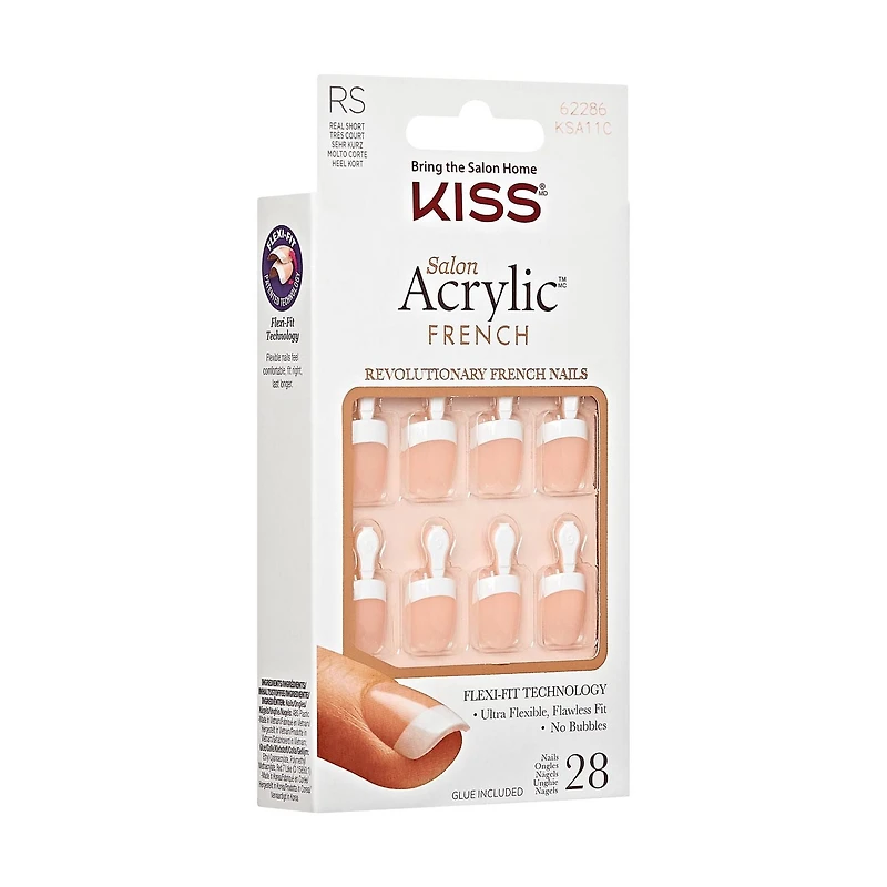 KISS Acrylique de Salon - Faux Ongles, Moyen