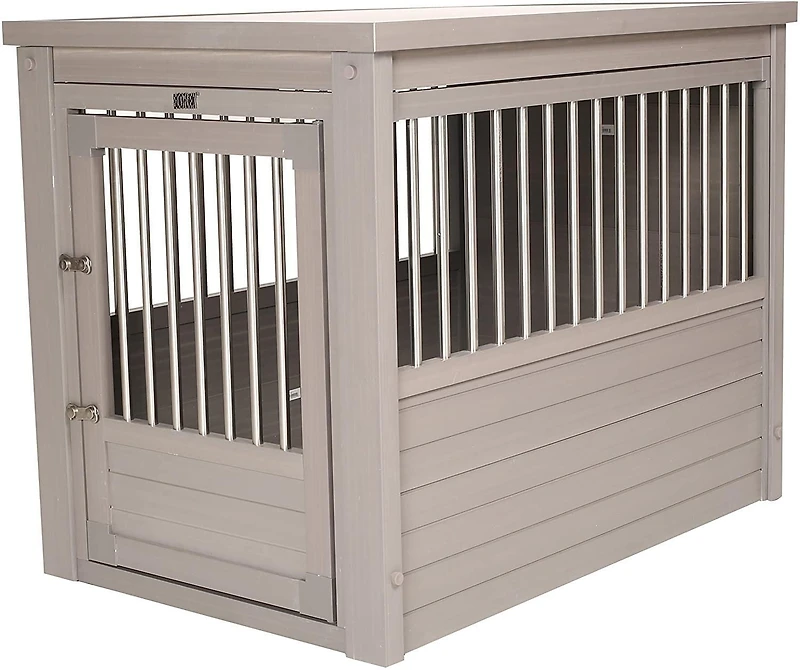 New Age Habitat n Home InnPlace Crate With Metal Spindles