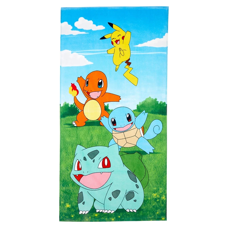 Pokemon "Pokemon Run" Serviette de Bain