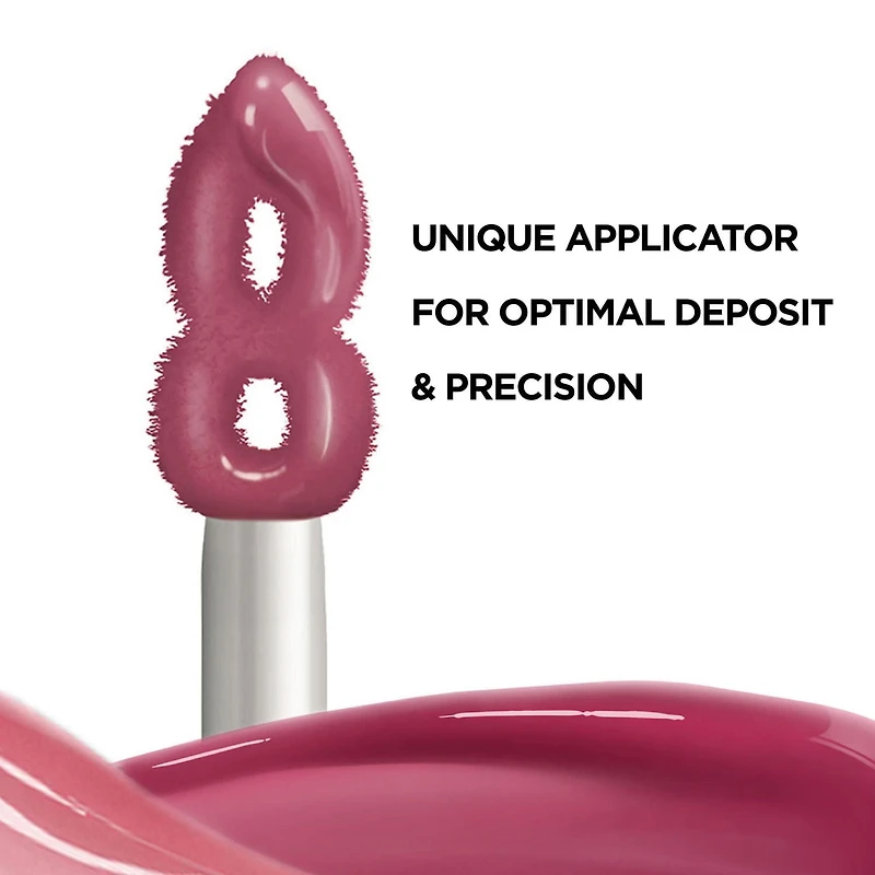 L'Oreal Paris Infallible Pro-Gloss Lip Plumper with Hyaluronic Acid, Mirror 600, 0.21 fl. oz., Hydrating Plumping Gloss