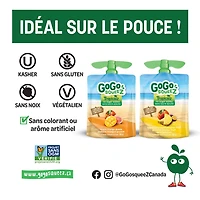 GoGo squeeZ Tropicalz Fruit Sauce Variety Pack, Mango Guava, Pineapple Passion Fruit, No Sugar Added. 90g per pouch, Pack of 12, 1.08kg