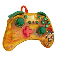 PDP Manette filaire Rock Candy™: Lemon Bomb Bowser - Nintendo Switch PDP Rock Candy W CTRL Bowser