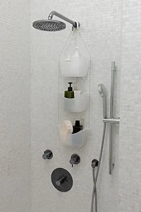 Umbra Bask. Caddy De Douche Bask, Composé De 3 Paniers Suspendus