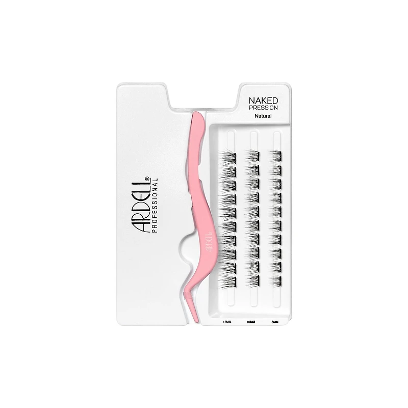 Ardell - Naked Press On Pre-Glued Underlash Extensions Kit - Naturel Naked Press - Naturel