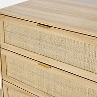 Anko Fraser Rattan 4 Drawer Dresser
