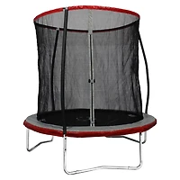 TRAINOR SPORTS Trampoline rond de 8 pieds et enclos 18201920080US