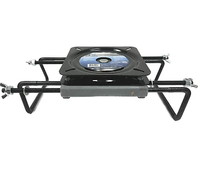 Blue Dog Marine Jon Boat Seat Bracket with Swivel, 7" x 7" Seat Mount with 360-degree turning, Adjusts from 7 inches to 16.5 inches