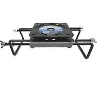 Blue Dog Marine Jon Boat Seat Bracket with Swivel, 7" x 7" Seat Mount with 360-degree turning, Adjusts from 7 inches to 16.5 inches