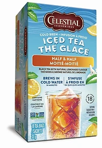 Celestial Seasonings infusion à moitié-moitié, thé glacé