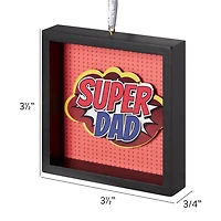Holiday Time Super Dad Ornament