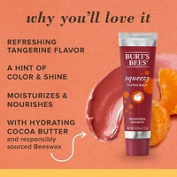Burt's Bees® 100% Natural Origin Squeezy Tinted Lip Balm, Mandarin Granita -, 1 Tube