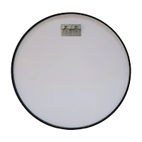 Miroir rond avec cadre en aluminium 31 1/2 po (80 cm)