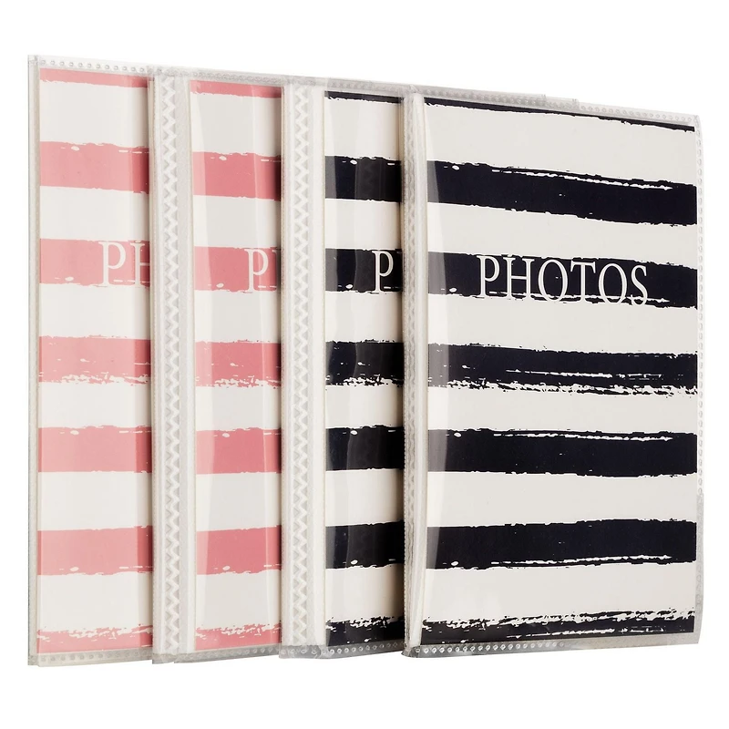 PINNACLE 4PK PHOTOS SOFT BRAG PHOTO ALBUM
