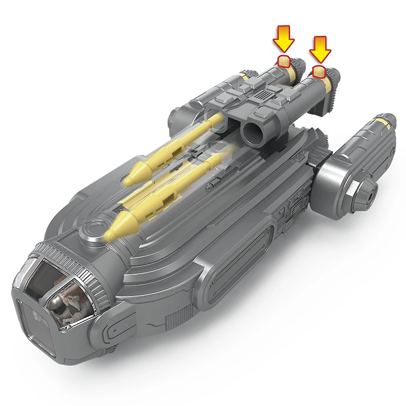 Star Wars ActionVerse Grogu & Anzellans Starship