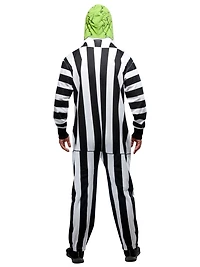 Beetlejuice Zipsters Masked-Up Costume for Adults by Rubies, Men's