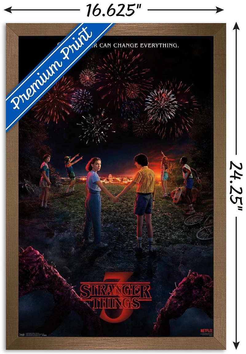Netflix Stranger Things: Season 3 - Key Art Wall Poster