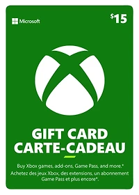 Xbox Live Gift Card $15 CAD [Download]