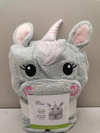 Serviette<br>à capuche<br>Licorne