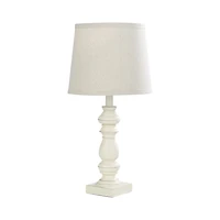 HOMETRENDS Table Lamp, 22 in., antique white