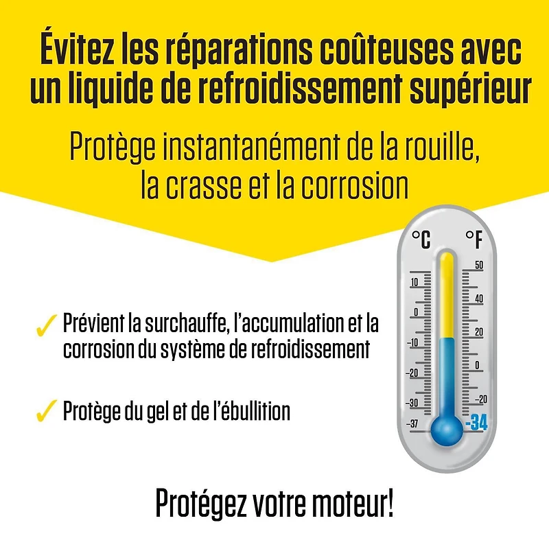 Liquide de refroidissement + antigel Prestone® (sarcelle) pour les véhicules européens