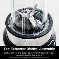 Ninja BN400C Nutri-Blender Pro with Auto-iQ, 1000-Watt, Personal Blender, 1000W, Auto-iQ
