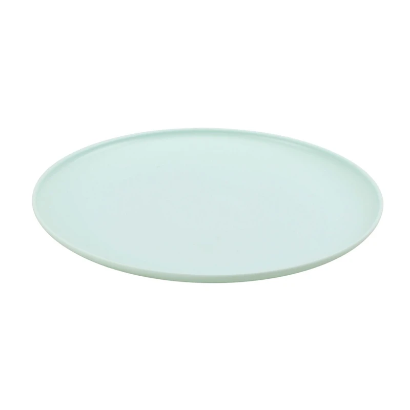Mainstays Light Green Plastic Plate, 10.5 inch 1pc